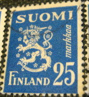 Finland 1952 Lion 25m - Used - Usati