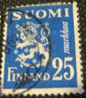 Finland 1952 Lion 25m - Used - Usati