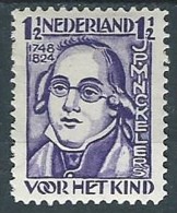 1928 OLANDA PRO INFANZIA 1 1/2 CENT MH * - G11 - Unused Stamps
