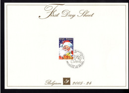 308541072 2005  FIRST DAY SHEET OCB  3466 KERSTMIS EN NIEUWJAAR - NOEL ET NOUVEL AN - 1999-2010