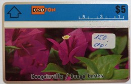 MALAYSIA - L&G - Printing Test - Specimen - $5 - Bougainvilla - RR - Malaysia