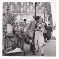 CP Baiser Aux Poireaux - Robert Doisneau - Double - Doisneau