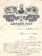 AUDE - NARBONNE - VINS - ARNAUD FILS - LETTRE - 1903 - Agriculture