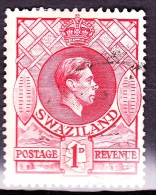 Swaziland, 1938, SG 29, Used - Swasiland (...-1967)