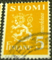 Finland 1945 Lion 5m - Used - Usati
