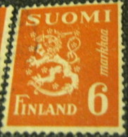 Finland 1945 Lion 6m - Used - Usati