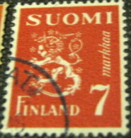 Finland 1945 Lion 7m - Used - Usati