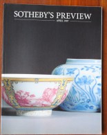 1997 CHRISTIE'S PREVIEW Asia PAINTINGS Silver FURNITURE Porcelain Catalogue Illustré - Otros & Sin Clasificación