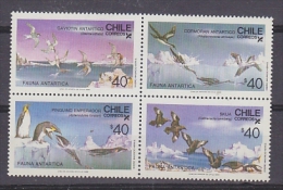 Chile 1986  Antarctica / Animals 4v  ** Mnh (20914) - Sonstige & Ohne Zuordnung