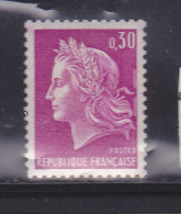 FRANCE N° 1536 0.30 LILAS TYPE SCHEFFER DE ROULETTE NEUF SANS CHARNIERE - Roulettes