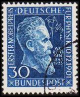 1951. Wilhelm Röntgen. 30 Pf. (Michel: 147) - JF220476 - Sonstige & Ohne Zuordnung