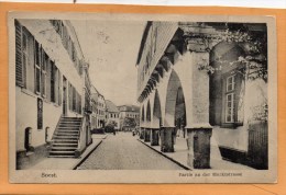 Soest Marktstrasse 1914  Postcard - Soest