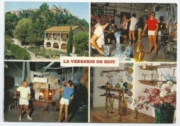 Cpsm: 06 BIOT (ar. Grasse) La Verrerie (Multivues, Souffleurs De Verre) - Biot