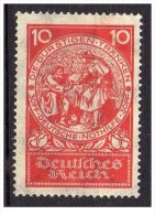 Germania Reich - 1924 - Nuovo/new MNH - Emergenze - Mi N. 352 - Ungebraucht