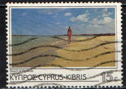 CIPRO - 1985 - SPIAGGIA DI PROTARAS - USED - Used Stamps