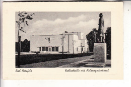 6430 BAD HERSFELD, Kulturhalle & Heldengedenkmal, NS-Zeit - Bad Hersfeld