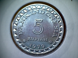 Indonesie 5 Rupiah 1979 - Indonésie