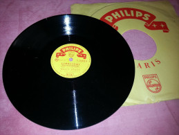 Disque Vinyle 78 T Pochette Illustrée Boston Musique De Film Acteur Charlie CHAPLIN LIMELIGHT DEUX PETITS CHAUSSONS - 78 T - Grammofoonplaten