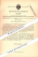 Original Patent - Adolf Vuillaume à Blanquefort , 1881 , Tuile , Couvreurs !!! - Blanquefort