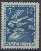 Sweden 1924 UPU Mi#173 Mint Lightly Hinged - Unused Stamps