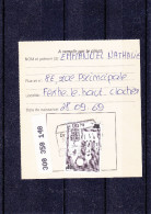 Belgique - Document Chemin De Fer De 1983 ? - Oblitération Liège - Altri & Non Classificati