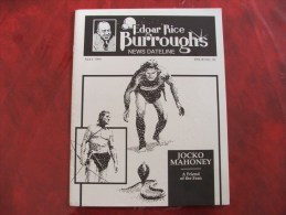 Tarzan John Carter Edgar Rice Burroughs Fanzine News Dateline N° 38 Mai 1990 - Autres & Non Classés