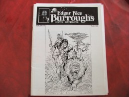 Tarzan John Carter Edgar Rice Burroughs Fanzine News Dateline N° 55/56 Fevrier 1996 - Andere & Zonder Classificatie