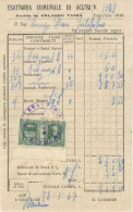 1946 - Imposta Sull´entrata - 2x1,50 Lire Unite - Revenue Stamps