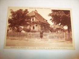 2yvb - CPA  - Maisons Ouvrières De La Mine Théodore à WITTENHEIM-CITE - [68] - Haut-Rhin - Wittenheim