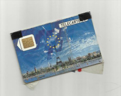 TELE CARTE / PARIS CONSEIL DE L EUROPE / SOUS PLASTIQUE/ NON SERVIE /REF/ A89122227 - Telefonmünzen