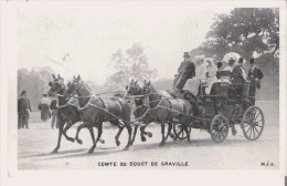 COMTE DU DOUET DE GRAVILLE (DILIGENCE BEAU PLAN) - Taxis & Droschken