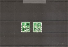Réunion ( 346 X -MH-Curiosité: Surcharge Déplacée à Voir) - Unused Stamps