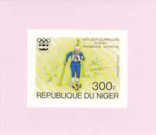 Niger Nº Michel 506 Al 510 En Hojas  SIN DENTAR - Hiver 1964: Innsbruck