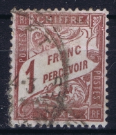 France: Chiffre Tax Yv Nr 25 Used Obl - 1859-1959 Afgestempeld