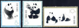 PR China #708-10 Mint Never Hinged Panda Set From 1963 - Ungebraucht