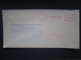 BRIEF Frankotype Freistempel Zatec 1966 Sroubarna   // Tm2155 - Briefe U. Dokumente