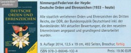 Orden Katalog 2014 Neu 20€ Ehrenzeichen 3.Reich DDR BRD Berlin Baden Bayern Saar Sachsen Catalogue Germany 1933-present - Livres & CDs