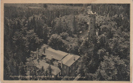 AK Fliegeraufnahme Luftbild Kottmarbaude Turm Kottmar Bei Löbau Eibau Kottmarsdorf Ebersbach Neugersdorf - Grossschweidnitz