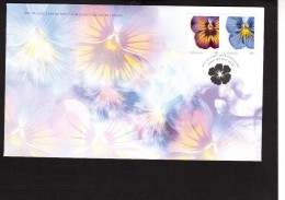 CANADA -- 2015  FDC Pensées  ( Fleurs ) - 2011-...