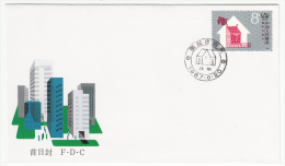 CHINA FDC MICHEL 2135 SHELTER FOR THE HOMELESS - 1980-1989