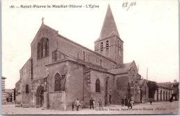 58 SAINT PIERRE LE MOUTIER - L'église. - Saint Pierre Le Moutier