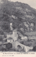 St.-Maurice : Entrée De La Grotte Et Château - Saint-Maurice