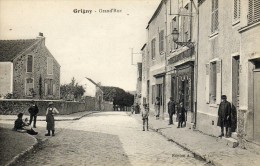 CPA - GRIGNY (91) - La Grand'Rue - Grigny