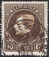 Belgique 1929 COB 289, 10 F Montenez Oblitéré - 1929-1941 Grand Montenez