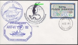 South Africa 1988 Cover Ca Swedish Antarctic Expedition, Ca Georg Von Neumayer Station, Ca Polarstern (21086) - Sonstige & Ohne Zuordnung