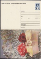 1991-EP-21 CUBA 1991. Ed.149e. MOTHER DAY SPECIAL DELIVERY. ENTERO POSTAL. POSTAL STATIONERY. ROSAS. ROSE. FLORES. FLOWE - Brieven En Documenten