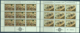 EUROPA - YOUGOSLAVIE - 1981 - 2 FEUILLETS NEUFS SANS CHARNIERE - 1981