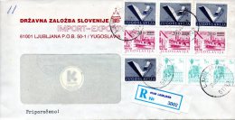 YOUGOSLAVIE. Enveloppe Ayant Circulé En 1985. - Covers & Documents