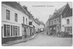 Fauquembergues (62) - Rue Amoric, Estaminet. Bon état, Correspondance Au Dos. - Fauquembergues