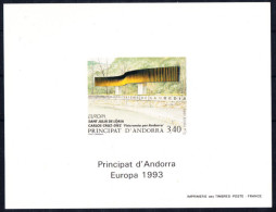 ANDORRE - N° 431 - Epreuve De Luxe - Europa 1993 - Oeuvre De Carlos Cruz-Diez. - Dessin Véret-Lemarinier.  ﻿ - 1993